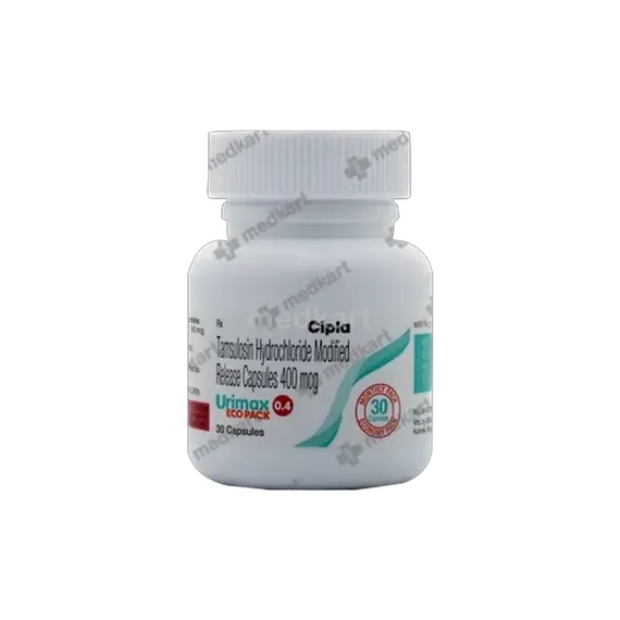 urimax 0.4mg capsule 30's